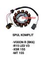 SPUL KOMPLIT SPOOL KC (BK6) VIXION R R15 LED V3 XSR 155 MT 155 KUALITAS SUPER. 