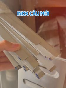 Thanh lá inox 201 lập là nẹp la bản rộng 2cm 3cm dày 2ly/3ly dài 1m/15m