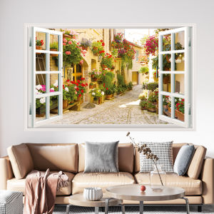 3D Effect Self-Adhesive Waterproof Nature Scenery Wall Sticker