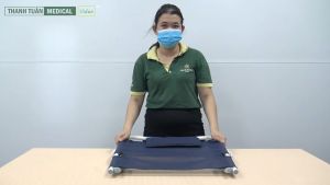 Tấm tựa lưng trên giường - Hỗ trợ người già người bệnh ănn uống thư giãn