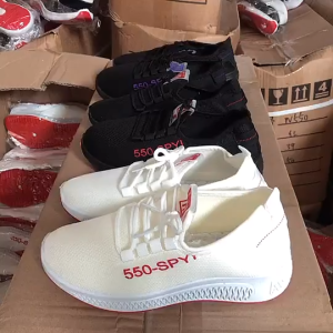 Giày Slip-on Nữ Mùa Hè Phong Cách Thể Thao Đế Bằng Họa Tiết Logo