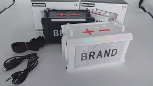 ลำโพงบลูทูธไร้สายรุ่นใหม่ ลำโพง LED ซับวูฟเฟอร์ พกพาสะดวก แบตเตอรี่ใช้งานได้ยาวนาน ใช้งานได้ทั้งในร่มและกลางแจ้ง