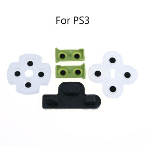 YuXi 1 Set Conductive Rubber Pads For PS5 V1 V2 for PS4 Pro Slim Controller Silicone Conductive Adhesive Button for PS3 PS2