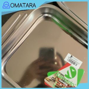 KOMODO Nampan Segi Empat Premium SNI Baking Tray Stainless Steel