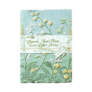 Floral Aesthetic Handmade Scrapbook Paper