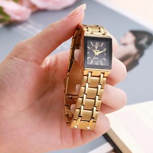 Jam Tangan Pria 2026 STAINLEES Tahan Air Elegan GRATIS BOX Anti Karat Bentur Gores New Couple Pasangan IMPORT Terbaru Simple Dewasa Mewah Korea Keren Model Zaman Modern Teralaris Super Murah Nampol Style Hitam Gold KOTAK BELANJA AMAN COD-