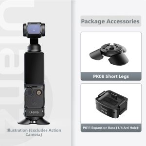 Ulanzi | Adapter Base Desk Support with Type-C Charging and Multi-Ports Tripod