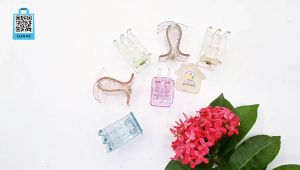 Kẹp tóc nữ hàn quốc cute phụ kiện bé gái kẹp càng cua 5 răng lớn gắp tóc trong suốt vuông cute Hàn Quốc cao cấp - thương hiệu Vợ Chồng Tôi