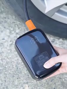 wireless Extra large mobile battery Car Tire Inflator Portable Digital Wireless Electric Pump Air