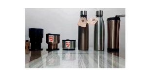 W10 Travel Size Press Lid Drinking Bottle 510ml / Mug 480ml Double-Walled Vacuum Insulation