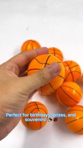 6cm Stress Ball Rubber Mini Bouncing Squeeze Sports Basketball Rubiks Assorted Toys Giveaways Souvenier Prizes Party per Piece or 12 pcs