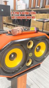 Loa Kéo Karaoke Cao Cấp Hệ Thống 8 Loa Công Suất Lớn Pin Cực Trâu 10h Liên Tục Tặng Kèm 2 Micro Không Dây Chống Hú Hát Cực Nhẹ Chất Âm Trong Sáng Hỗ Trợ Nâng Tiếng - Loa Xách Tay Karaoke Volume Chỉnh Riêng Cho Mic Và Nhạc BH 12T