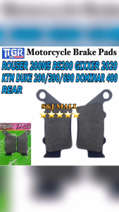 TTGR Motorcycle Brake Pads Rear For Kawasaki Rouser 200NSRS200Duke200/390/690RC200990SuperdukeGixxer2020Dominar400