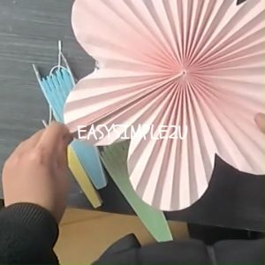 (1Set) DIY Party Hanging Flower Tissue Paper Fan Wall Decoration Birthday Party Backdrop Birthday