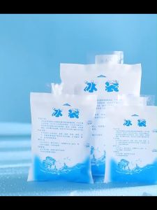 【Local Delivery】Reusable Gel Ice Bag Insulated Dry Cold Ice Pack Leak Proof for Physical Cold Therapy Food Storage 200ml/400ml/600ml
