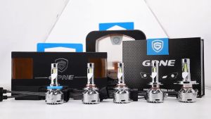 Bộ Đèn Led Tăng Sáng GPNE R6 80W Chân H4 Chính Hãng  Cho Xe Con Và Xe Tải