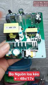 Mạch nguồn xung dùng cho mạch loa kéo +-48V thay thế mạch hư cũ hoặc dùng ráp loa mới