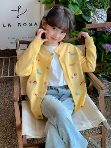 SQTN.KIDS | Fashionable Cardigan Sweater For Girl Autumn