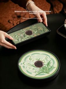 ZHIXIAO | Water-Absorbent Small Chinese-style Tea Tray