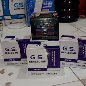 Aki motor free go GTZ7S GS 7 Amper Grand Sonic aki kering