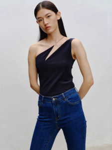 Summer One-Shoulder Beautiful Back Simple Style Tank Top