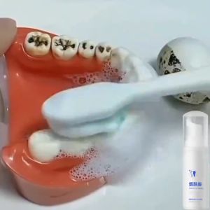 【SG SELLER】Niacinamide Teeth Whitening Mousse Toothpaste Cleansing Teeth Mousse Remove Plaque Stains Oral Odor Bright Teeth Tooth Cleaner Tartar Remover Teeth Whitening Fresh Breath
