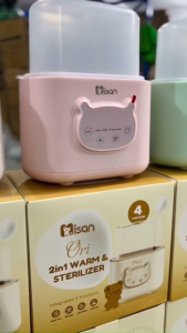 Máy Hâm Sữa Đa Năng MISAN 4in1 Tiệt Trùng Rã Đông Sữa Mẹ Hâm Ăn Dặm Tiện Lợi Cho Mẹ Bỉm Bebi123