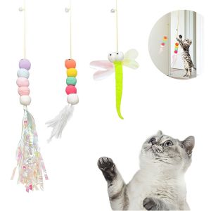 *HCM* Đồ chơi cho mèo gắn tường có dây treo nhiều hình ngộ nghĩnh Thương Hiệu Oem Đồ Chơi Thú Cưng Đồ Chơi Mèo Vận Chuyển Nhanh - Lazada