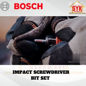 SYK BOSCH 3Pcs PH1/PH2/PH3 Impact Screwdriver Bit Set Screw Driver Mata Drill Skru PH - 2608522491