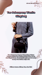 #CROWN BAG# Tas fashion wanita tas selempang termurah tas bahu berkualitas kekinian tas elegan