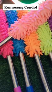Kemoceng Micro fiber panjang tarik Bisa Dipanjangkan Pendek Pembersih Debu Mobil Microfiber Sulak Logam - Alat Kebersihan