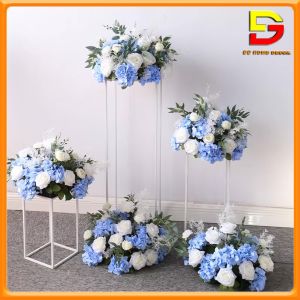 Hoa Giả Lẵng Hoa Hồng Mix Nhiều Mẫu Cắm Sẵn Trang Trí Sự Kiện Lễ Cưới Tiệc Sinh Nhật DC-207