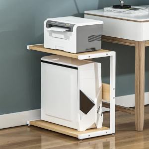 Computer Host Stand Rack Computer Cases PC Tower Monitor Base Elevated Rack Printer Shelf Desk Storage Computer Storage Shelf