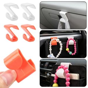 40Pcs S-shaped Car Interior Hooks Passenger-Side Hooks Multifunctional Storage Accessories Practical Storage Damage-Free Installation