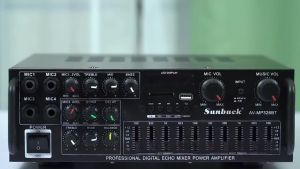 2000W 110V to 240V Audio Power Amplifier Home Theater Amplifiers with Remote Control Support for FM USB SD Card Bluetooth - เครื่องเสียงบ้าน รองรับ บูลทูธ / FM / USB / TF (จัดส่งจากประเทศไทย)