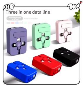 Kabel Pengisian Data 3in1 Charger Micro Type C Fast Charging