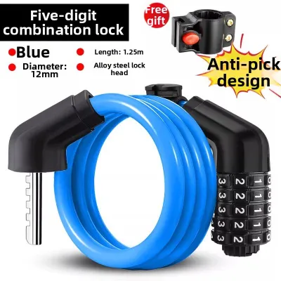 TOSUOD | Portable Anti-Theft Password Bike Lock