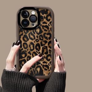 Luxurious Leather Phone Case for Apple 17Promax New Model Female Unique Elegant Autumn Winter Full Cover Protection Shell