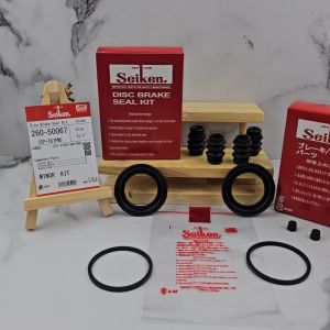 SIL SEAL KALIPER KIT REM CAKRAM DEPAN HONDA JAZZ LAMA CITY GD3 TAHUN 2003 SAMPAI 2008 1SET SEIKEN