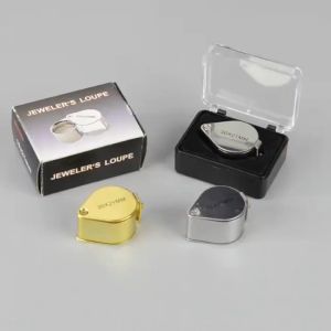 KACA PEMBESAR 30X LOUPE TRIPLET 21 MM DENGAN KOTAK