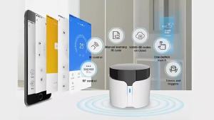 BroadLink | BroadLink RM5 Plus Smart Remote Control Wifi IR Bluetooth Hub Controller Timer Voice Control Work For Alexa Google Assistant
