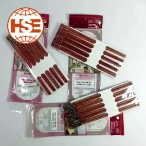 (Túi 10 đôi) ĐŨA GỖ CĂM XE cao cấp tùy chọn khảm xà cừ khảm trai khảm dây xoắn