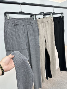 Quần Dài Ống Đứng Thường Ngày Thoáng Khí Thoải Mái Cho Nam Mùa Hè Vải Gấp Cao Cấp Quần Dài Thoải Mái Cho Công Tác Và Giao Thông