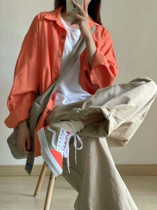 Tagkita ของเธอและอื่น ๆ ผู้หญิงผ้าฝ้ายหลวมฤดูร้อนกางเกงขากว้าง Casual Streetwear เอวสูง Ins Retro Workwear