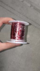 1-5roll 0.1mm-1.0mm Red Polyurethane Enameled Coppers Lacquer Wire Bead String Cable Coppers Wire Magnet Wire Enameled Coppers