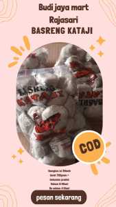 Baso goreng mentah kataji isi 25butir berat 700gram / cabe giling kasar pedas poll