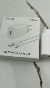 44W Vivo Fast Charger EU FlashCharge Adapter Type C Cable For VIVO X70 X60 S12 S10 Y31 Y51 Pro Y21 T5X T4 IQOO Neo 5 6 Z5X Z6 Z5