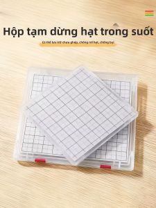 XIONGBUFAN | Hộp Lưu Trữ Chống Bụi Giữ Hình Dạng cho Dự Án DIY Chưa Hoàn Thành