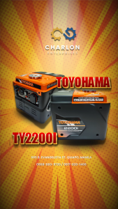 Toyohama TY2200i 1.5kW 4-Stroke Inverter Gasoline Generator