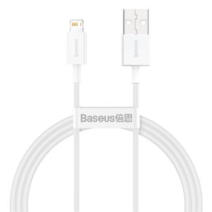 BASEUS | Cáp Sạc Nhanh Baseus USB Cho iPhone 11/12 Pro Max/Xs/Xr/X/SE/8/7/6 Plus 6s - Dây Cáp Dữ Liệu Cho iPad Air Mini 4 Chất Liệu PVC